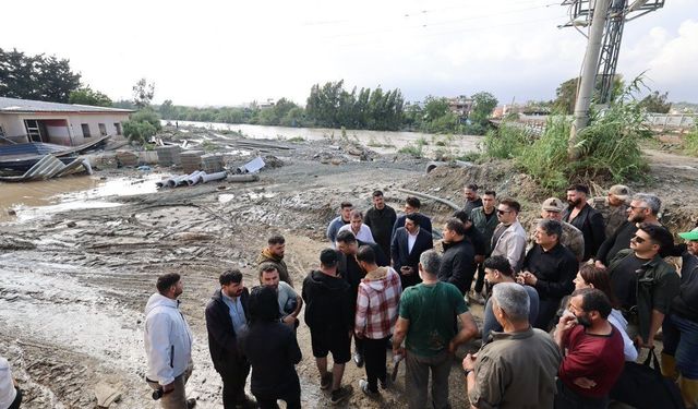 Vali Masatlı, Samandağ’da Yağıştan Etkilenen Bölgeleri İnceledi