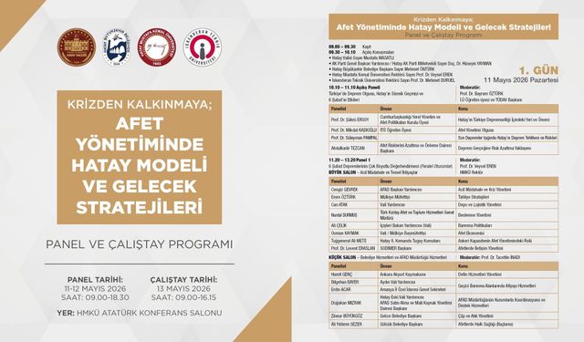Hatay Modeli Panel ve Çalıştay Programı HMKÜ’de Düzenleniyor