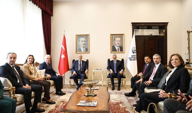 Hatay’da İş Dünyası Temsilcileri Belediyede Ağırlandı