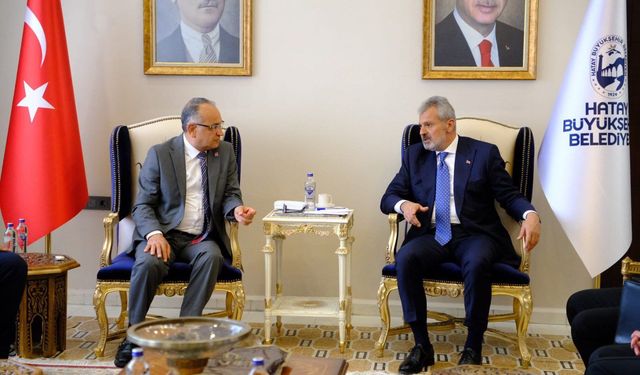 CHP Hatay İl Örgütü’nden Başkan Öntürk’e Ziyaret