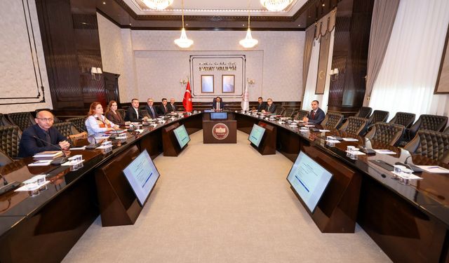 Hatay’da “Afet Yönetimi ve Gelecek Stratejileri” Çalıştayı İçin Hazırlıklar Değerlendirildi