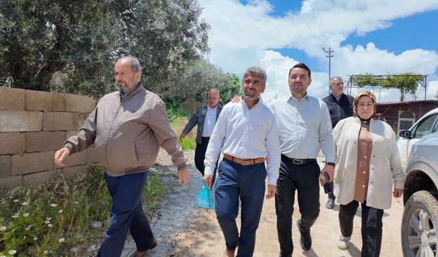 AK Parti İlçe Başkanlığı Selden Etkilenen Mahallelerde İncelemelerde Bulundu