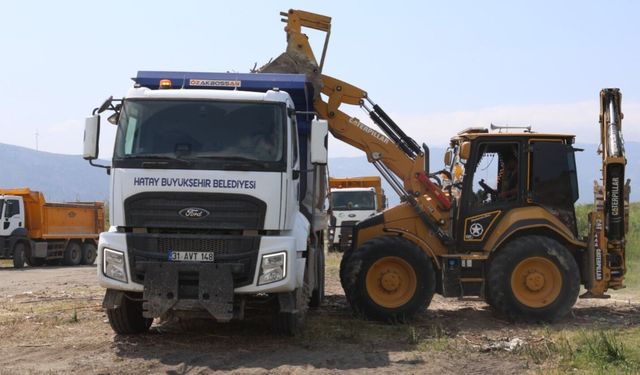 HBB, Samandağ Sahili’nde Temizlik ve Koruma Çalışmalarını Sürdürüyor