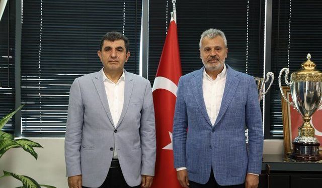 Mustafa Erdoğan’dan Başkan Öntürk’e Ziyaret
