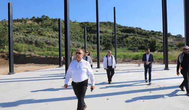 Altınözü Küçük Sanayi Sitesi’nde Çalışmalar Sürüyor