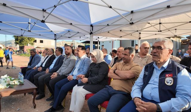 AK Parti Antakya Teşkilatı Futbol Turnuvası Açılışına Katıldı