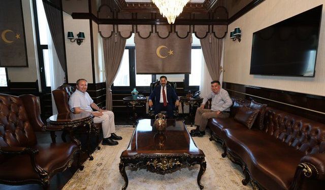 Vali Masatlı, Havza Belediye Başkanı Murat İkiz’i Ağırladı