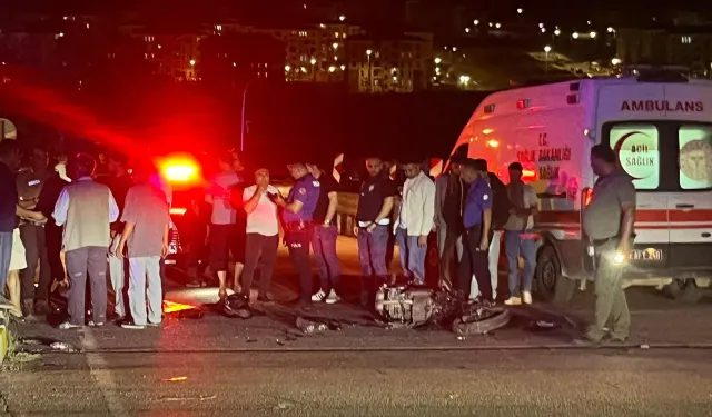 Hatay’da Kavşakta Feci Kaza: 1 Ölü, 1 Ağır Yaralı