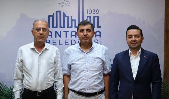 AK Parti Heyetinden Belediyeye Ziyaret