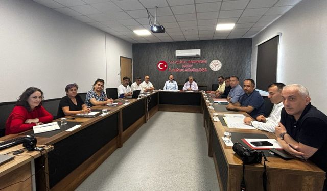 Hatay Eğitim ve Araştırma Hastanesi’nde Değerlendirme ve Koordinasyon Toplantısı