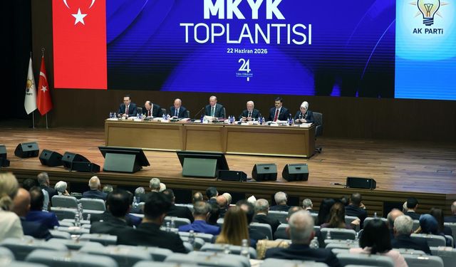 AK Parti MKYK Toplantısı Genel Başkan Erdoğan Başkanlığında Gerçekleştiriliyor