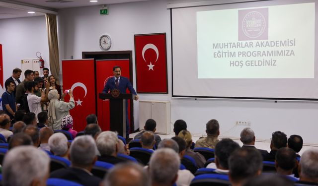 Muhtar Akademisi Eğitim Programı İskenderun’da Başladı