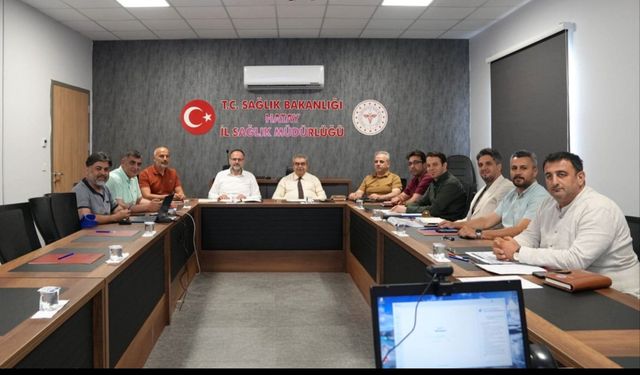 Defne Devlet Hastanesi’nde Değerlendirme ve Koordinasyon Toplantısı Yapıldı