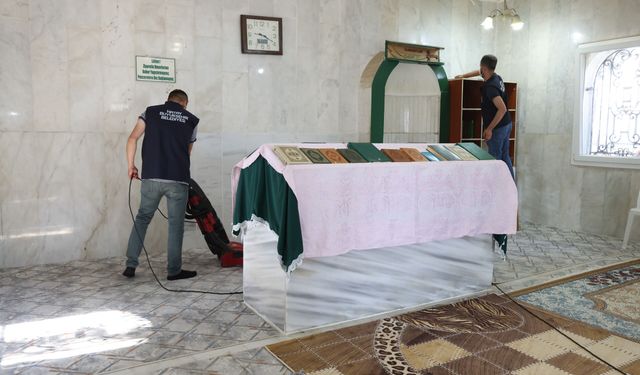 HBB’den Türbelerde Bayram Sonrası Kapsamlı Temizlik