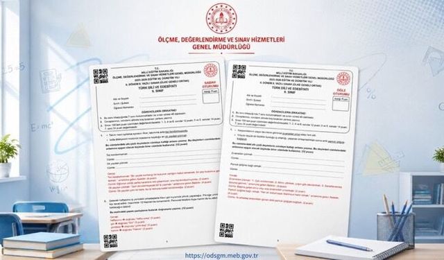 Ortak Yazılı Sınav Türkiye Genelinde Eş Zamanlı Yapıldı