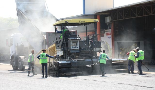 Dörtyol Sanayi Sitesi’nin Tüm Yolları Yenileniyor