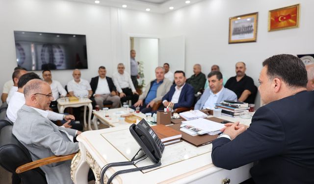 HESOB Başkanı Aziz Fatih Yılmaz’a Tebrik Ziyareti