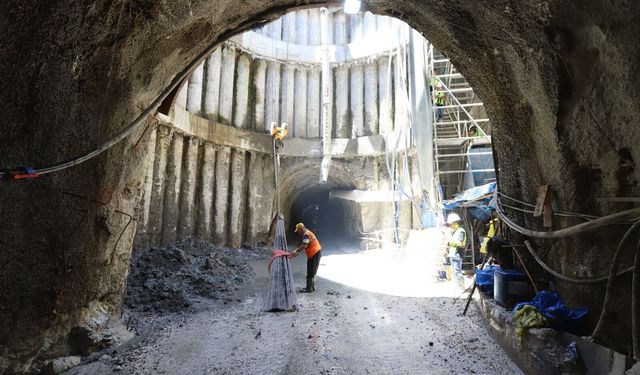 Atık Su Tüneli Projesinde Yüzde 92 Tamamlandı