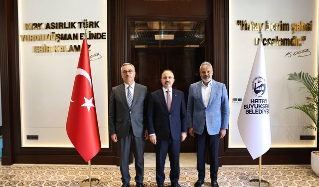 Başkan Öntürk, Bakan Yardımcısı Turan’ı Ağırladı