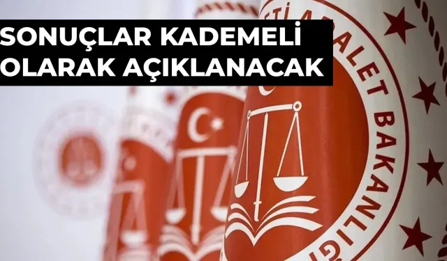 Adalet Bakanlığı Personel Alımı Sonuçları!