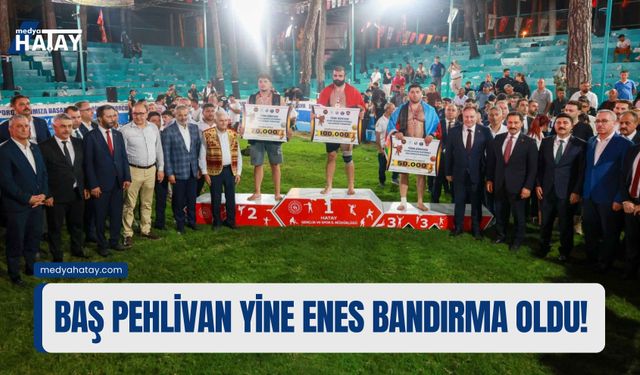 Baş Pehlivan Yine Enes Bandırma Oldu