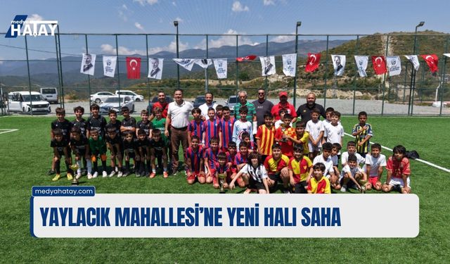 Yaylacık Mahallesi’ne Yeni Halı Saha