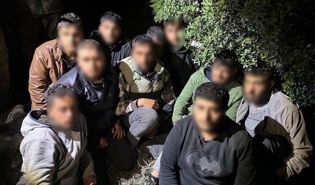 HATAY'DA DÜZENSİZ GÖÇMENLERE OPERASYON!