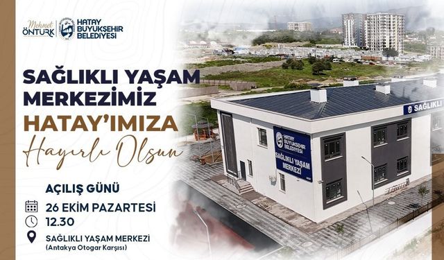 HBB SAĞLIKLI YAŞAM MERKEZİ 26 EKİM'DE AÇILIYOR !
