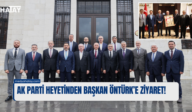 AK Parti Heyetinden Başkan Öntürk’e Ziyaret