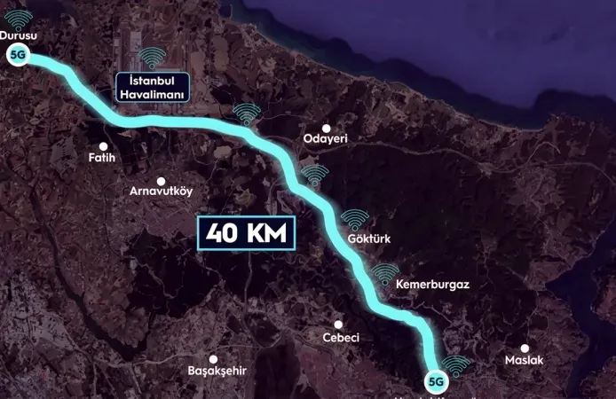 5G Destekli Akıllı Yol Dönemi Başladı