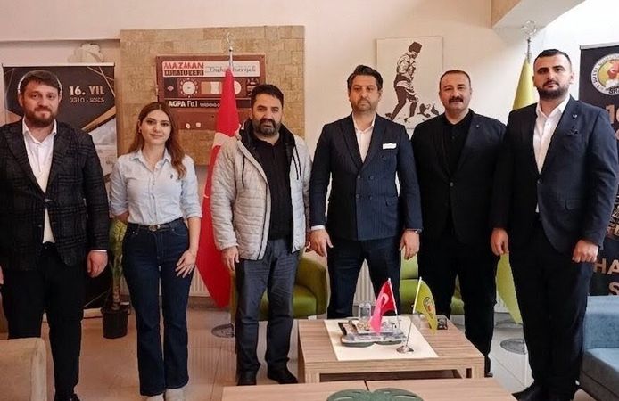 Alanya Hataylılar Derneği’nden Gazeteciler Cemiyeti’ne Ziyaret