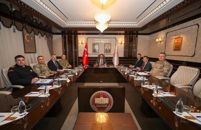 Hatay’da Asayiş Masaya Yatırıldı