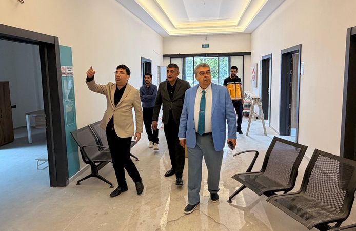 Belen’de Sağlık Yatırımları Yerinde İncelendi