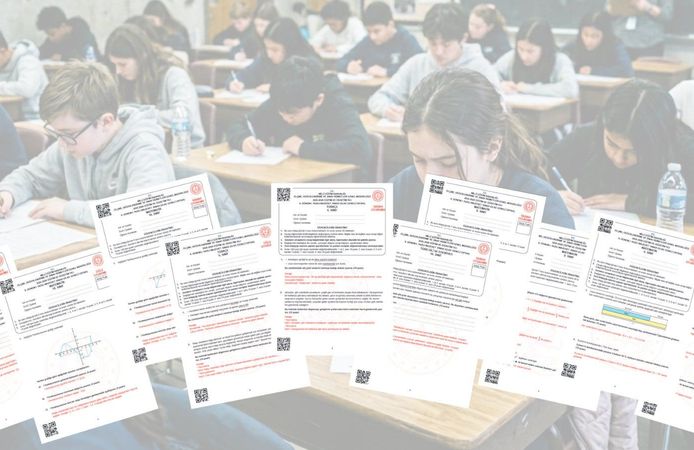 Ülke Genelinde Ortak Yazılı Mazeret Sınavları Eş Zamanlı Olarak Yapıldı