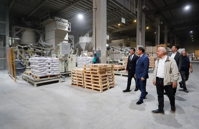 Vali Masatlı’dan MatKim Kimya A.Ş. Tesisine Ziyaret