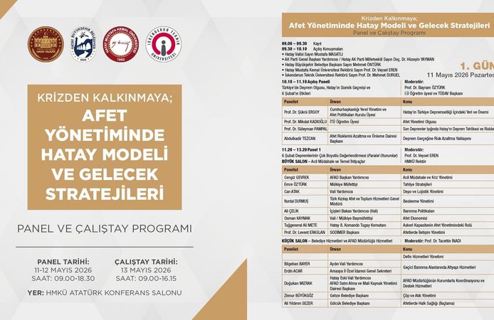 Hatay’ın Geleceği İçin Ortak Akıl Buluşması