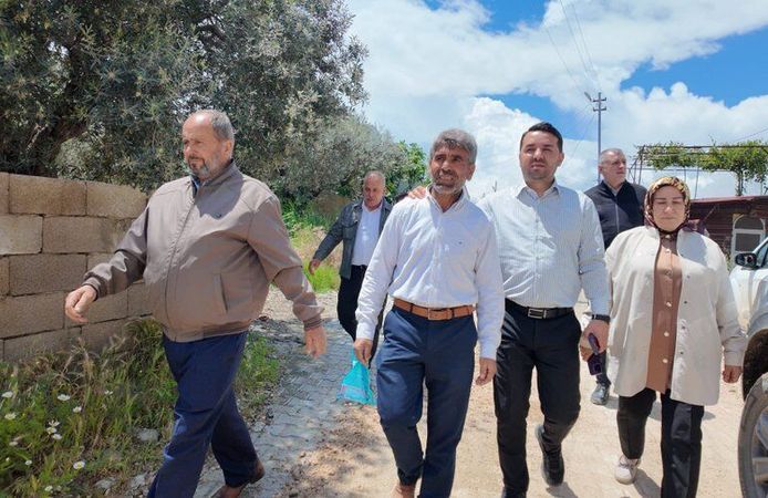 AK Parti İlçe Başkanlığı Selden Etkilenen Mahallelerde İncelemelerde Bulundu