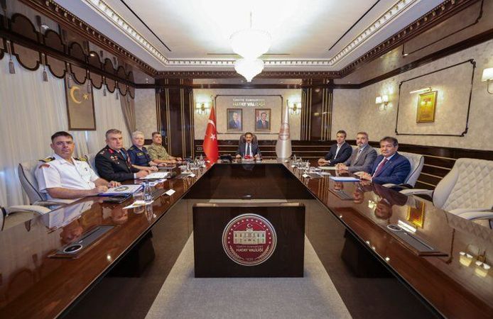 Vali Masatlı Başkanlığında Asayiş ve Güvenlik Toplantısı Yapıldı