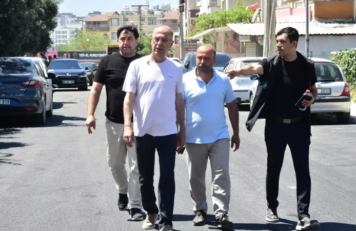 Başkan Yapar Akasya Mahallesi'ndeki Asfalt Çalışmalarını İnceledi