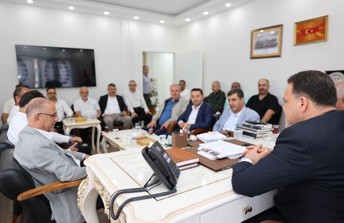 HESOB Başkanı Aziz Fatih Yılmaz’a Tebrik Ziyareti