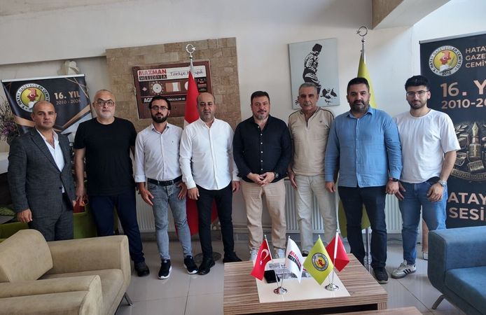 Hatay Gazeteciler Cemiyeti Temmuz Ayı Toplantısını Yaptı