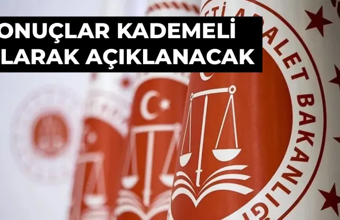 Adalet Bakanlığı Personel Alımı Sonuçları!