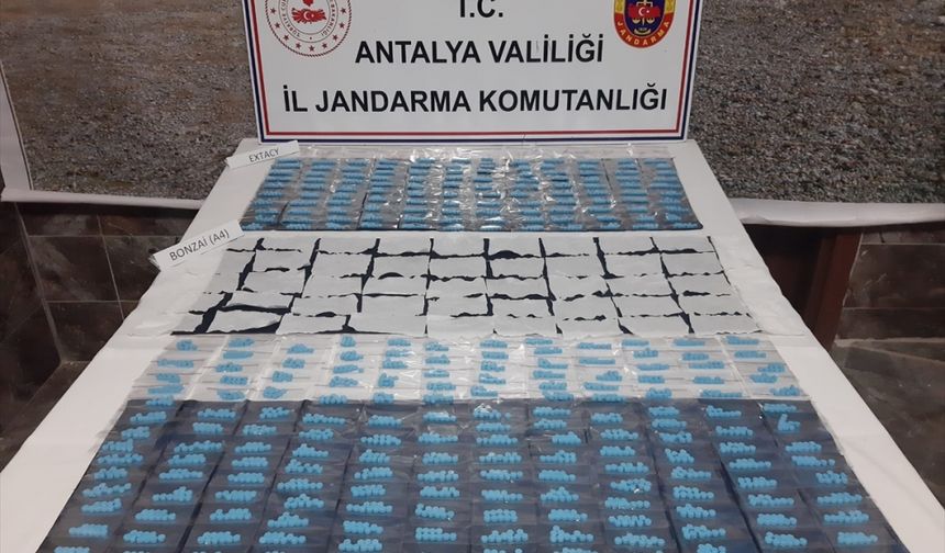 Antalya'da uyuşturucu operasyonunda 1 şüpheli yakalandı