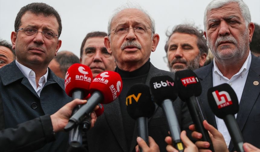 CHP Genel Başkanı Kemal Kılıçdaroğlu Hatay'da konuştu: