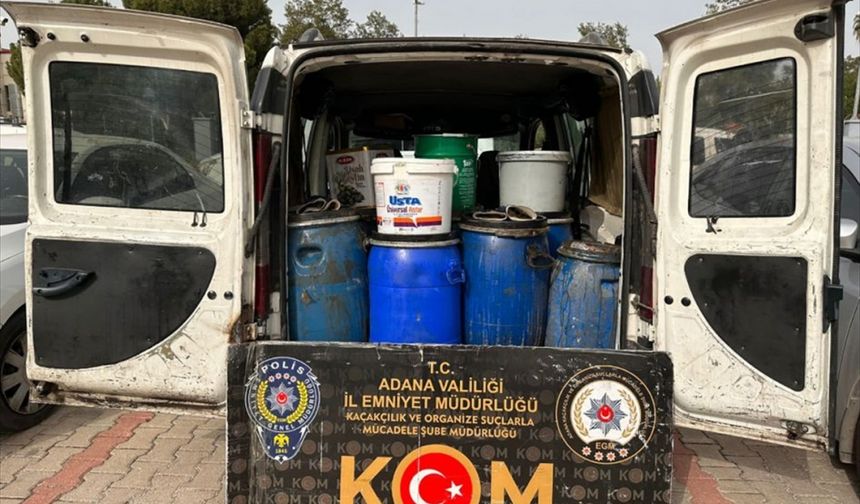 Adana'da kaçakçılık operasyonunda 3 zanlı yakalandı