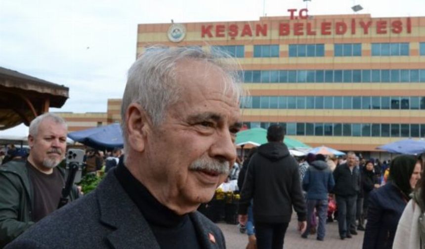 Edirne Keşan'da Mehmet Özcan’ın adaylığı onaylandı