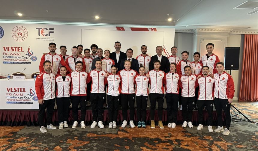 Vestel Artistik Cimnastik Dünya Challenge Kupası, yarın Antalya'da başlayacak