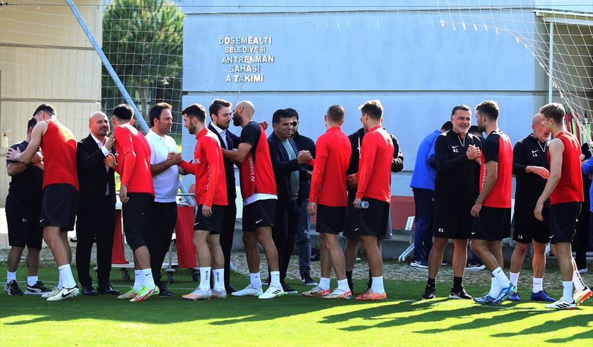 Antalyaspor, Çaykur Rizespor maçı hazırlıklarını sürdürdü