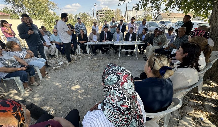 CHP Genel Başkan Yardımcısı Karasu, Hatay'da temaslarda bulundu