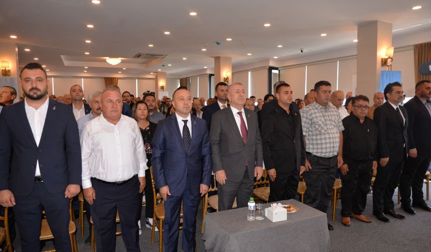 Zafer Partisi Genel Başkanı Özdağ partisinin Mersin 2. Olağan İl Kongresi'ne katıldı